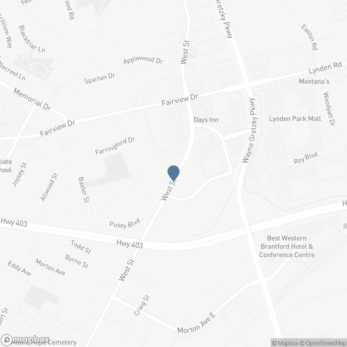 1 - 570 WEST STREET W, Brantford, Ontario N3R 7Y7